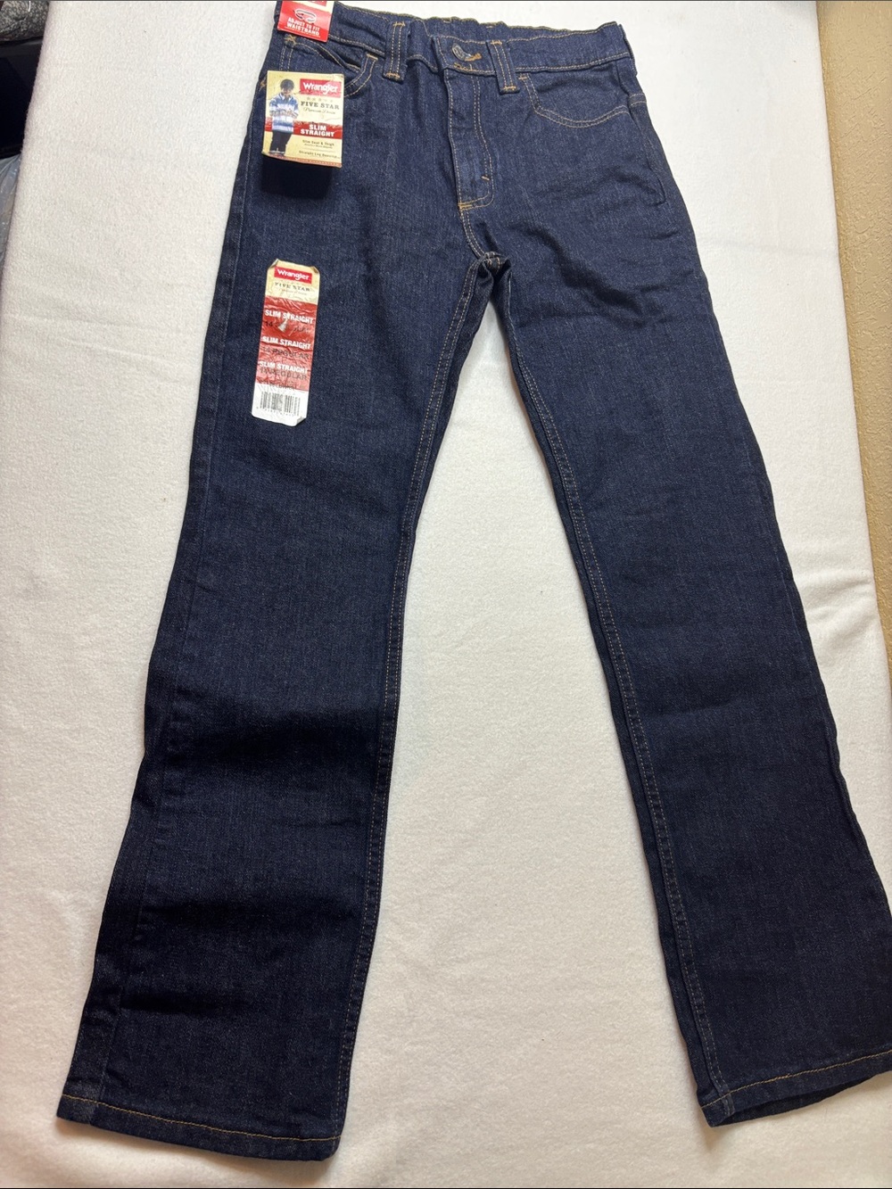 Wrangler Dark Blue Kids Denim Jeans